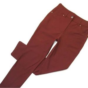 LULULEMON Travel City Sleek 5-Pocket High Rise Pant, 4. Terracotta Rust